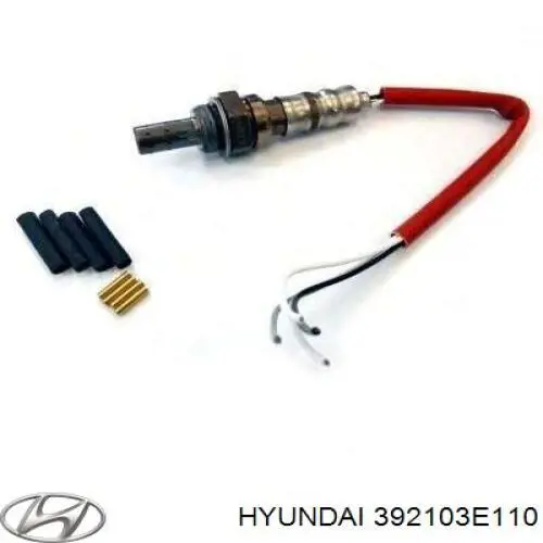 392103E110 Hyundai/Kia Sonda lambda, sensor direito de oxigênio até o catalisador