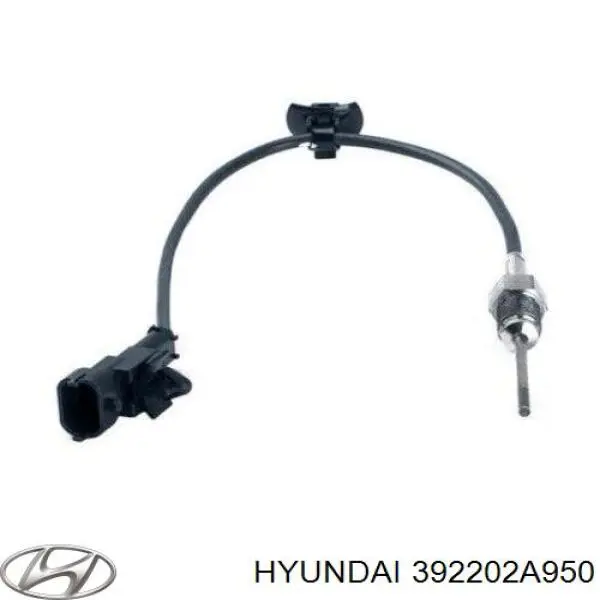 392202A950 Hyundai/Kia Sensor de temperatura dos gases de escape (GE), antes de turbina