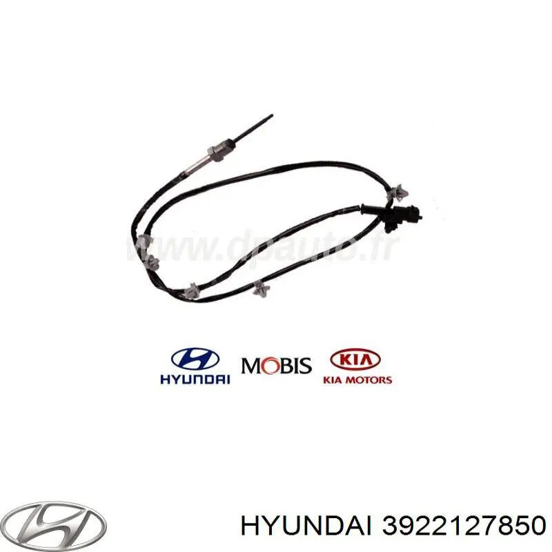 3922127850 Hyundai/Kia Sensor de temperatura dos gases de escape (GE), depois de filtro de partículas diesel
