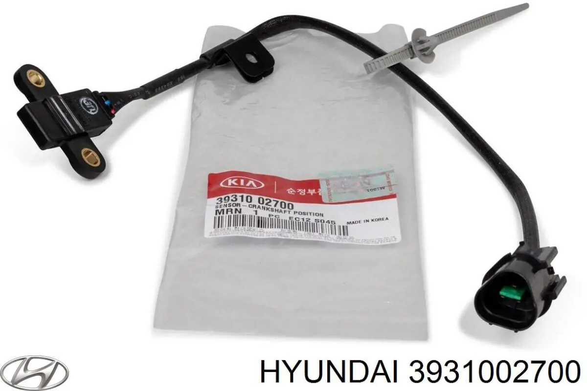 3931002700 Hyundai/Kia Sensor de posição (de revoluções) de cambota
