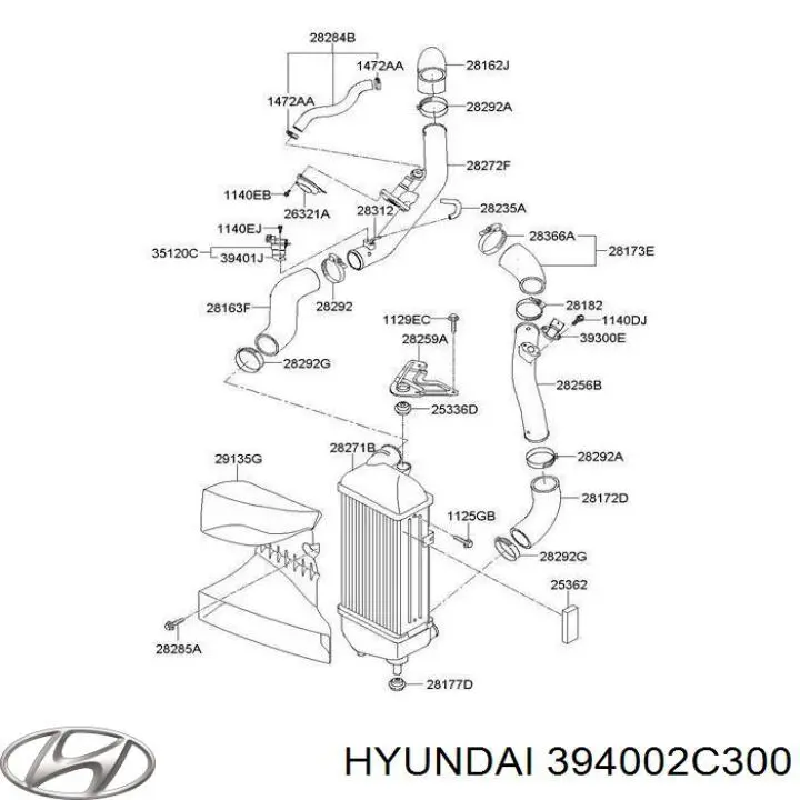 Válvula (atuador) de controlo de turbina Hyundai/Kia 394002C300 preço, a partir de 63,77 USD