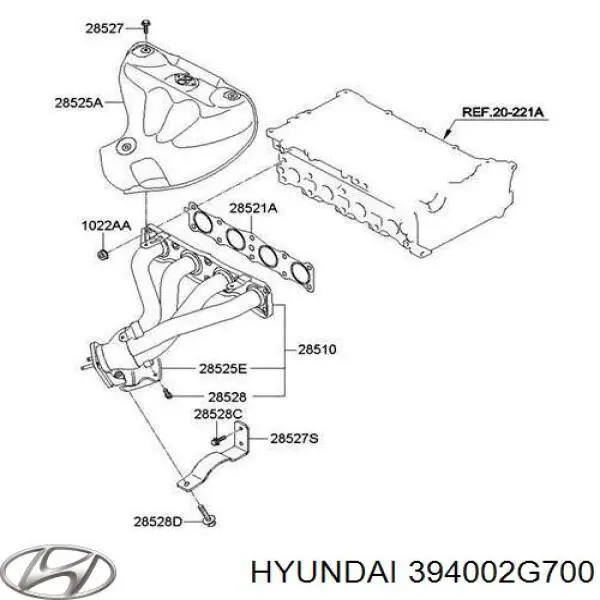 Solenoide da Caixa Automática de Mudança Hyundai/Kia 394002G700 preço, a partir de 378,68 USD