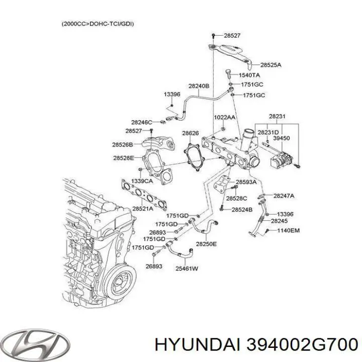 Solenoide da Caixa Automática de Mudança Hyundai/Kia 394002G700 preço, a partir de 415,07 USD