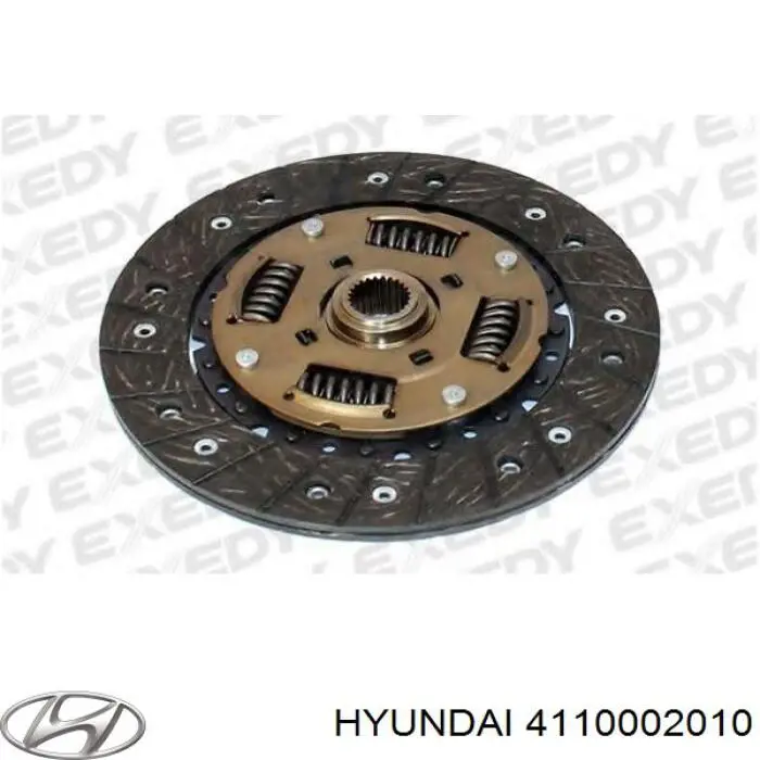 Compre 4110002010 Hyundai/Kia Disco de embraiagem