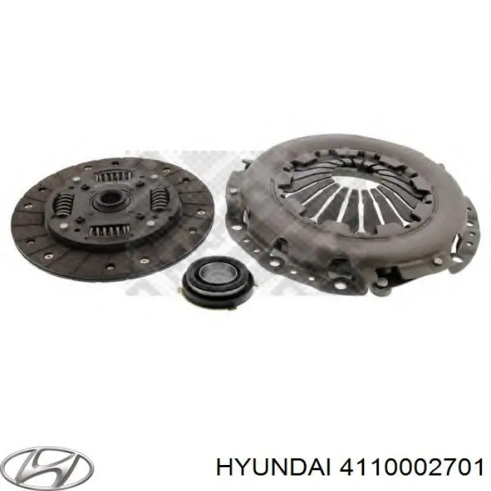 Disco de embraiagem Hyundai/Kia 4110002701 preço, a partir de 65,93 USD