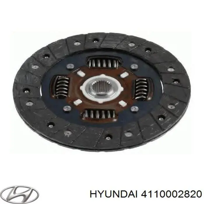 Compre 4110002820 Hyundai/Kia Disco de embraiagem