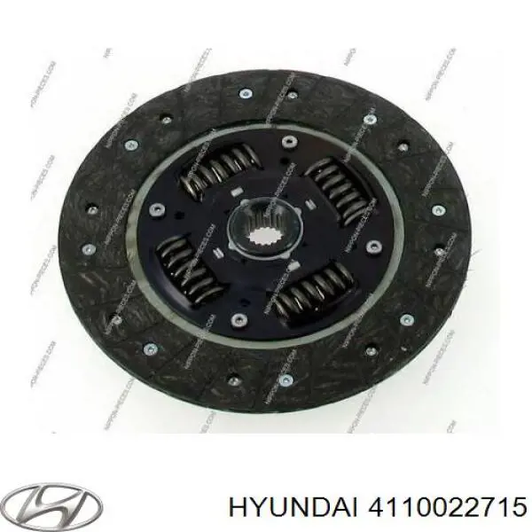 Compre 4110022715 Hyundai/Kia Disco de embraiagem