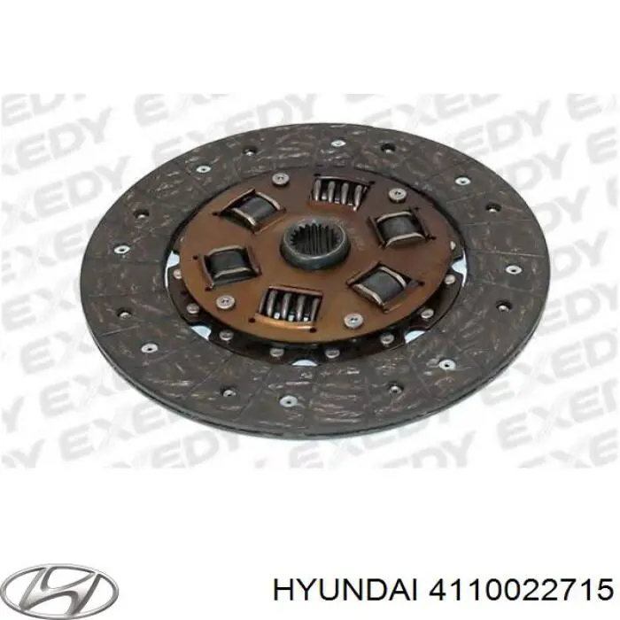 Disco de embraiagem Hyundai/Kia 4110022715 preço, a partir de 69,83 USD