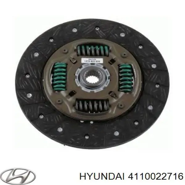 Disco de embraiagem Hyundai/Kia 4110022716 preço, a partir de 60,90 USD