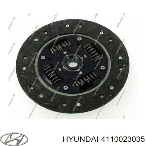 Compre 4110023035 Hyundai/Kia Disco de embraiagem