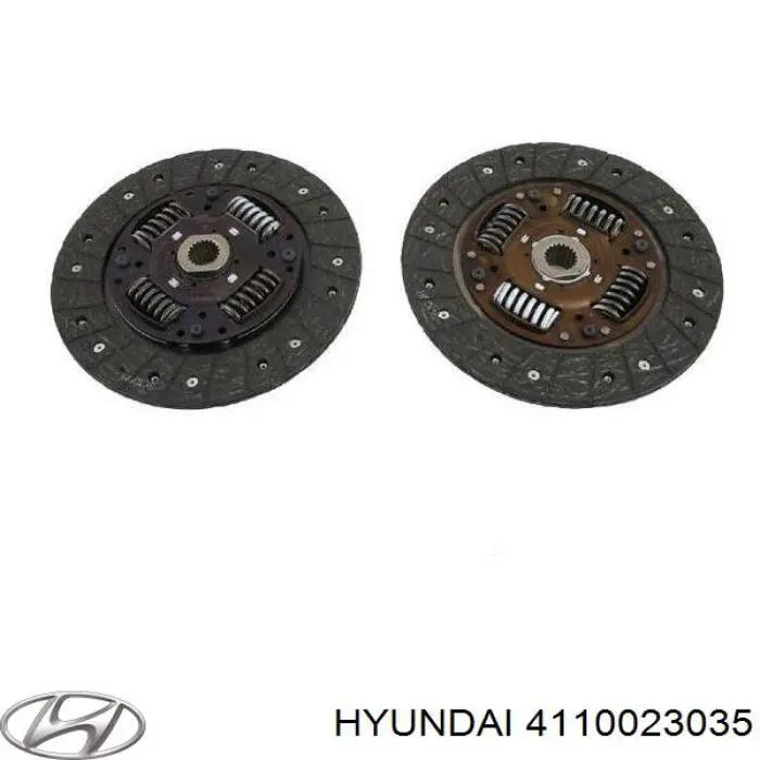 Compre 4110023035 Hyundai/Kia Disco de embraiagem