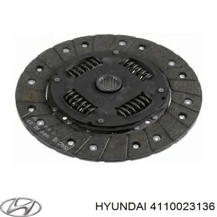 Disco de embraiagem Hyundai/Kia 4110023136 preço, a partir de 115,50 USD