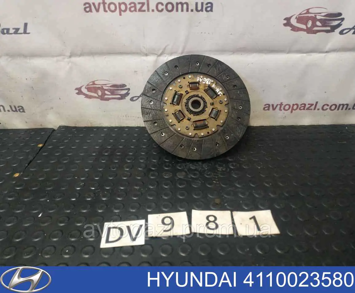 4110023580 Hyundai/Kia Disco de embraiagem