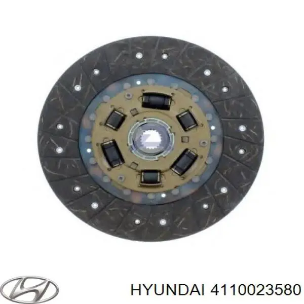 Disco de embraiagem Hyundai/Kia 4110023580 preço, a partir de 109,54 USD