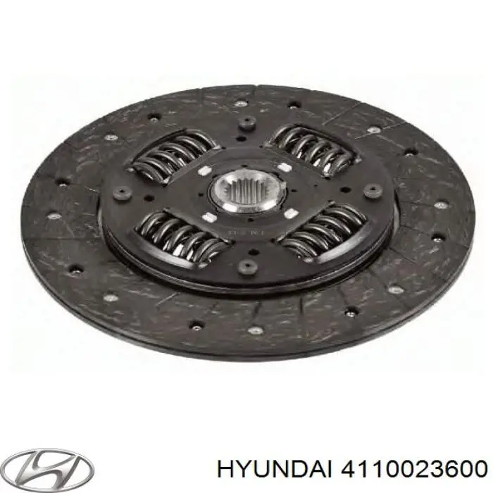 Compre 4110023600 Hyundai/Kia Disco de embraiagem
