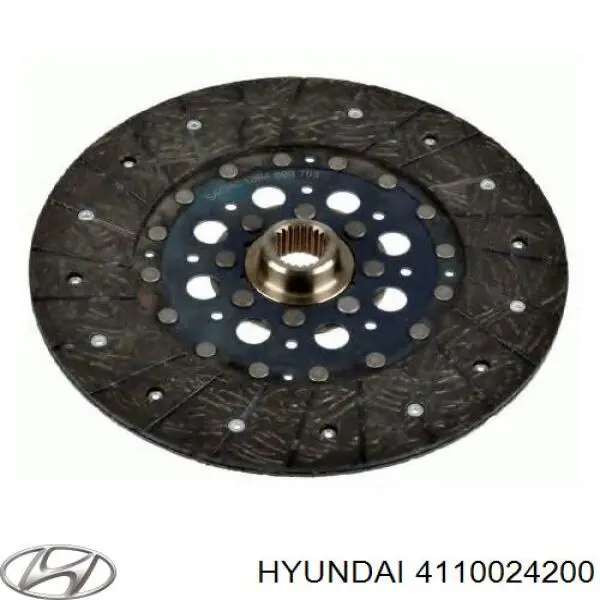 4110024200 Hyundai/Kia Disco de embraiagem
