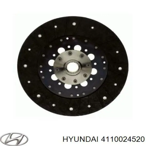 Disco de embraiagem Hyundai/Kia 4110024520 preço, a partir de 70,82 USD