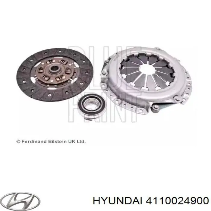 Compre 4110024900 Hyundai/Kia Disco de embraiagem