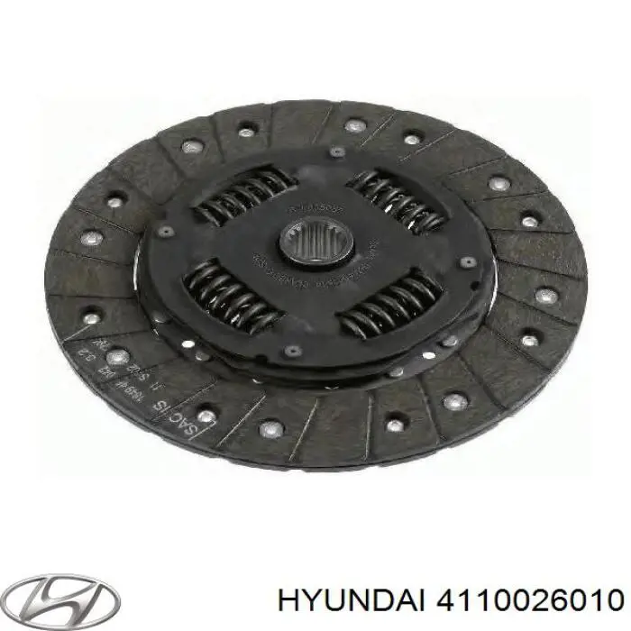 Disco de embraiagem Hyundai/Kia 4110026010 preço, a partir de 76,49 USD