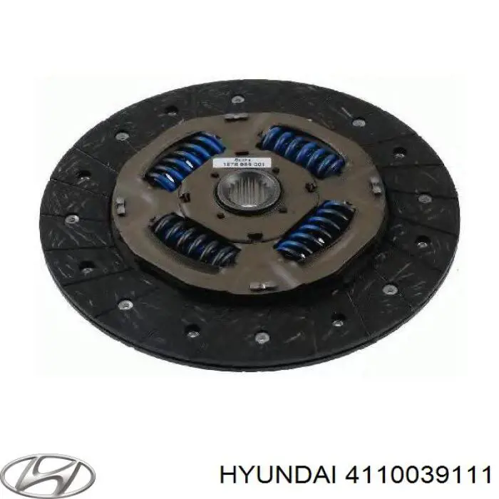 4110039111 Hyundai/Kia Disco de embraiagem