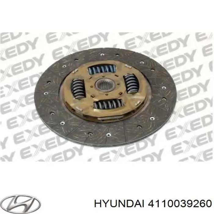 Compre 4110039260 Hyundai/Kia Disco de embraiagem