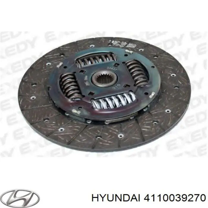 Disco de embraiagem Hyundai/Kia 4110039270 preço, a partir de 66,09 USD