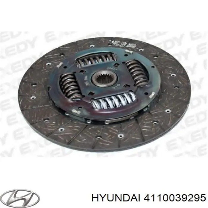 Disco de embraiagem Hyundai/Kia 4110039295 preço, a partir de 84,69 USD