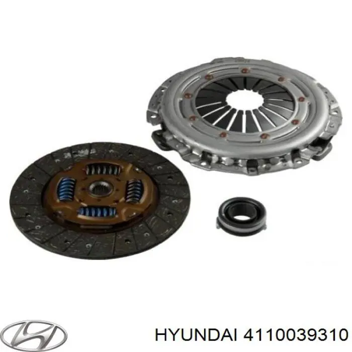 Kit de embraiagem (3 peças) Hyundai/Kia 4110039310 preço, a partir de 143,24 USD