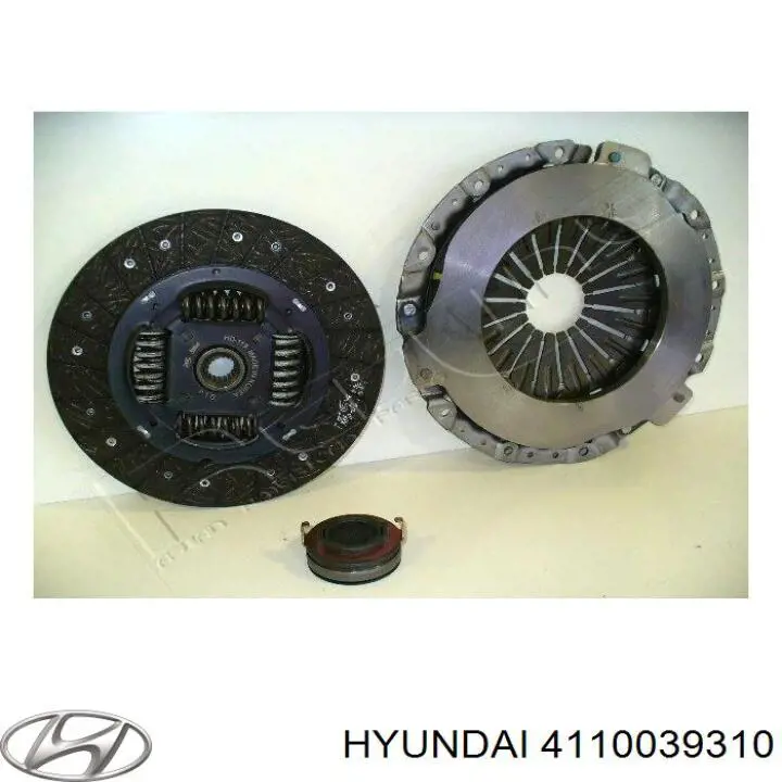 4110039310 Hyundai/Kia Kit de embraiagem (3 peças)