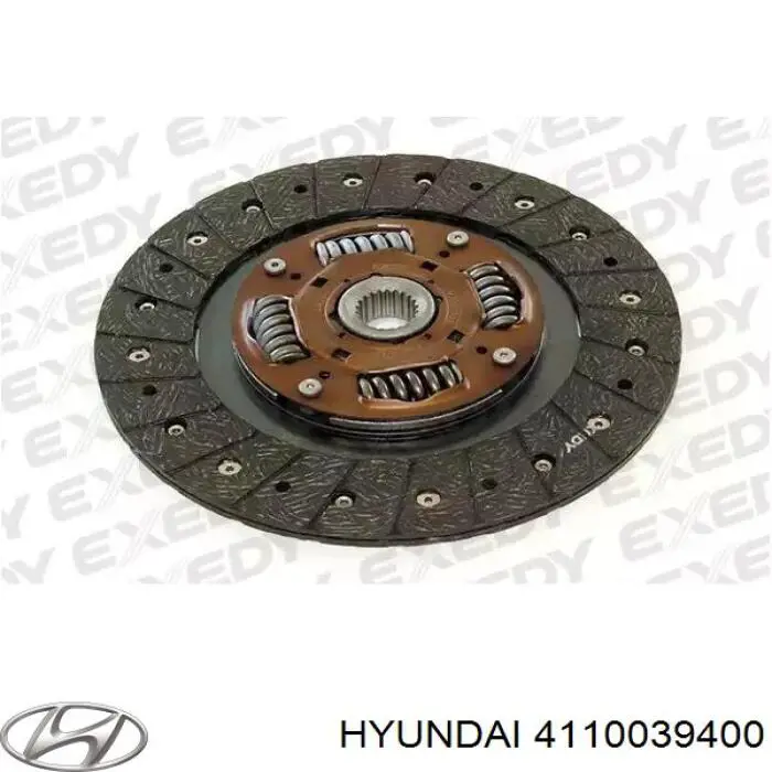 Disco de embraiagem Hyundai/Kia 4110039400 preço, a partir de 69,30 USD