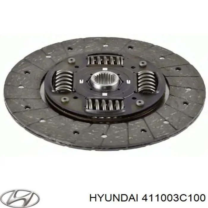 Compre 411003C100 Hyundai/Kia Disco de embraiagem