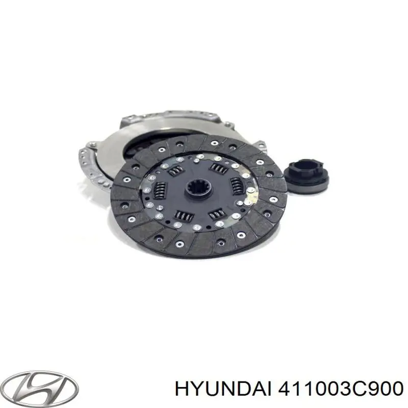 Compre 411003C900 Hyundai/Kia Kit de embraiagem (3 peças)