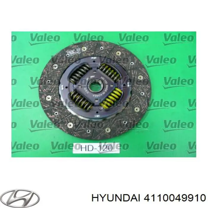 Compre 4110049910 Hyundai/Kia Kit de embraiagem (3 peças)
