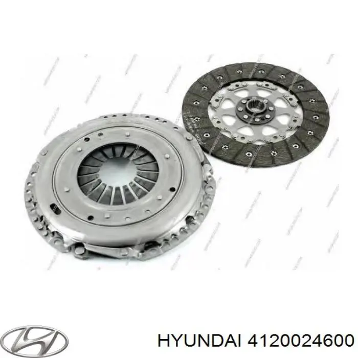 Kit de embraiagem (3 peças) Hyundai/Kia 4120024600 preço, a partir de 136,34 USD