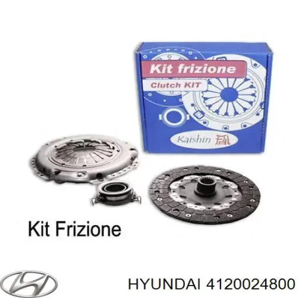 Kit de embraiagem (3 peças) Hyundai/Kia 4120024800 preço, a partir de 185,76 USD