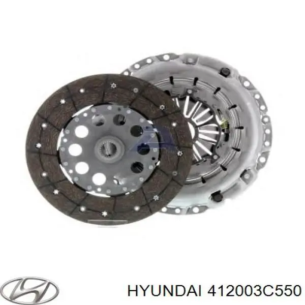 Compre 412003C550 Hyundai/Kia Kit de embraiagem (3 peças)