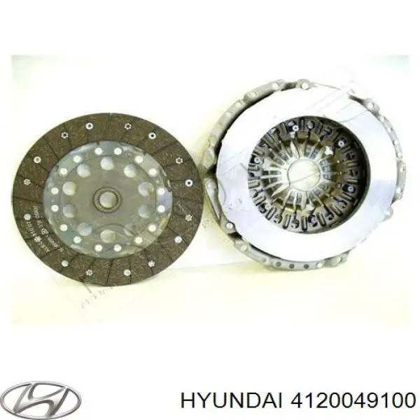 4120049100 Hyundai/Kia Kit de embraiagem (3 peças)