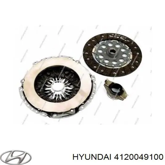 Kit de embraiagem (3 peças) Hyundai/Kia 4120049100 preço, a partir de 462,57 USD