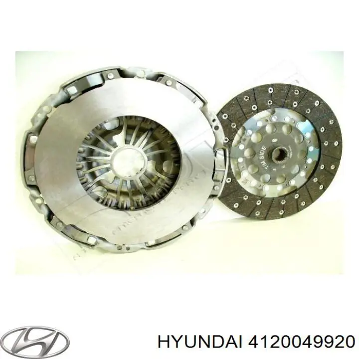 Kit de embraiagem (3 peças) Hyundai/Kia 4120049920 preço, a partir de 417,92 USD