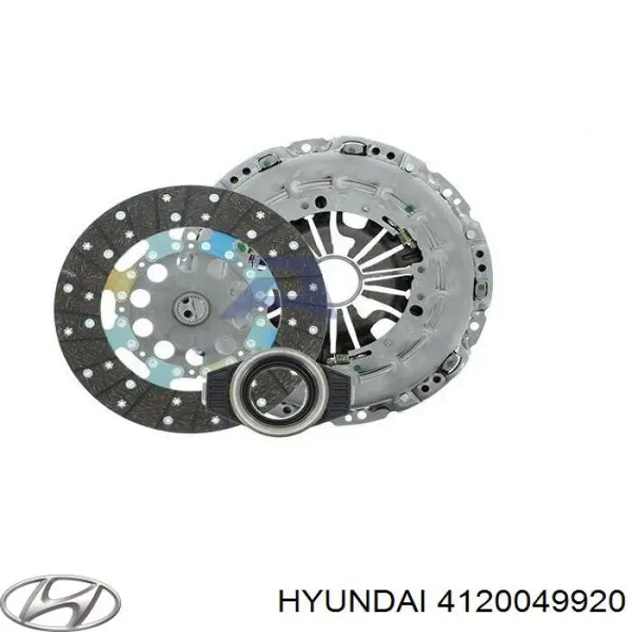 Compre 4120049920 Hyundai/Kia Kit de embraiagem (3 peças)