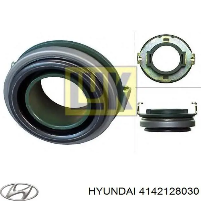 Rolamento de liberação de embraiagem Hyundai/Kia 4142128030 preço, a partir de 29,93 USD