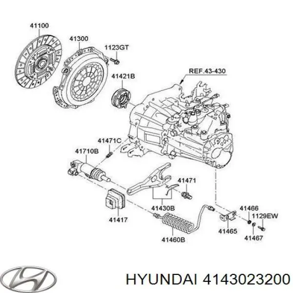 Compre FL0301OEM Korea (oem) Forquilha de embraiagem
