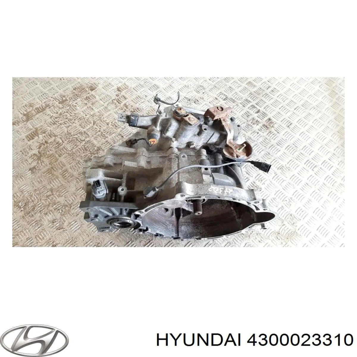 4300023310 Hyundai/Kia Caixa de Mudança montada (caixa mecânica de velocidades)
