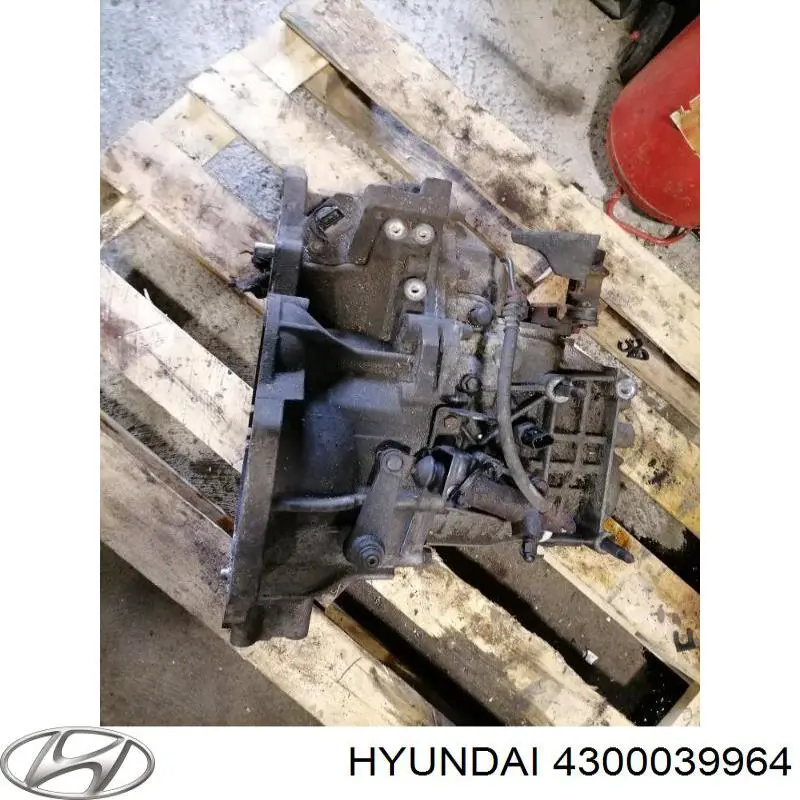 4300039964 Hyundai/Kia Caixa de Mudança montada (caixa mecânica de velocidades)