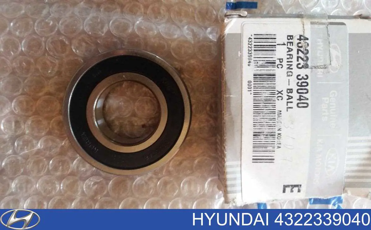 Rolamento da árvore primária da Caixa de Mudança Hyundai Sonata V NF