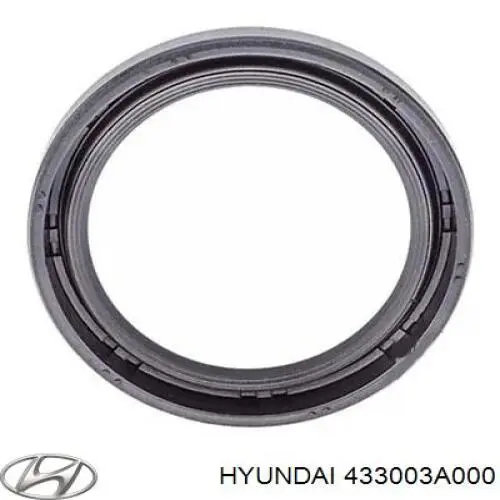 433003A000 Hyundai/Kia Vedação da Caixa Automática de Mudança (árvore-engrenagens)