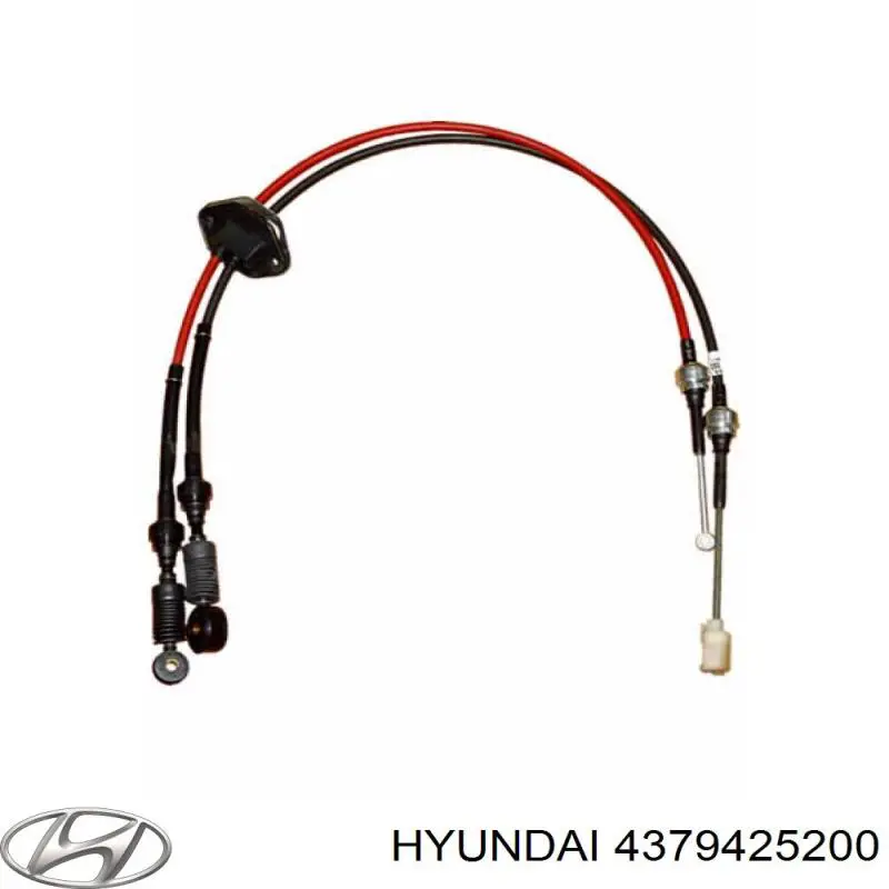 Cabo de mudança duplo para Hyundai Accent I 
