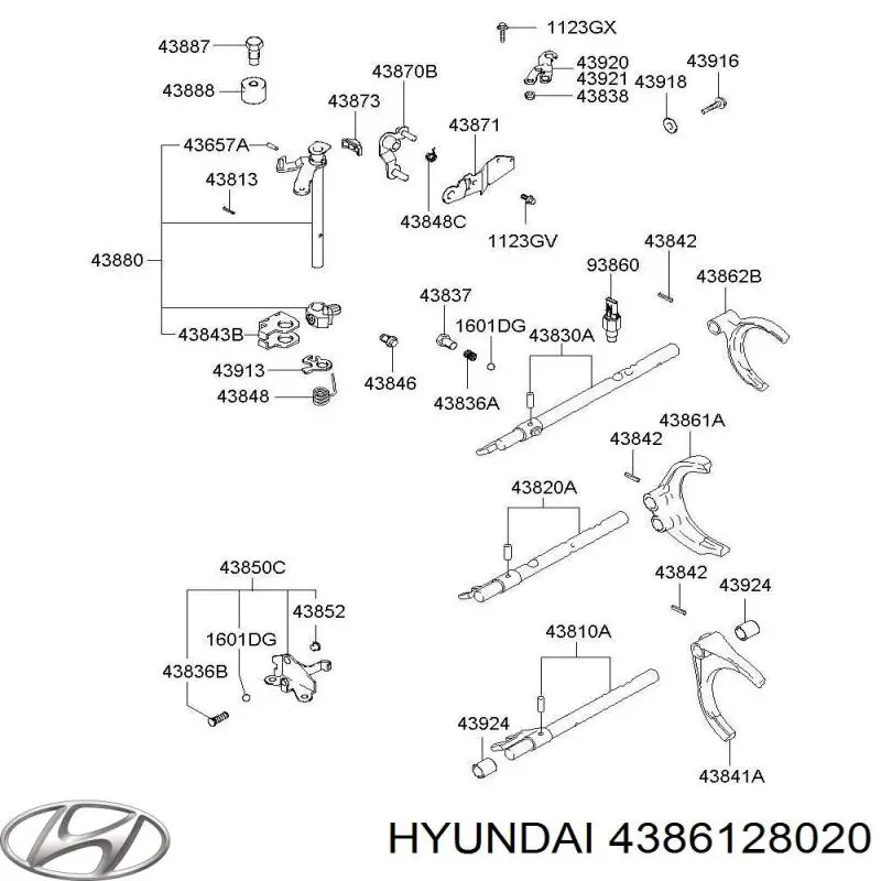  Hyundai/Kia 4386128011 preço, a partir de 39,80 USD