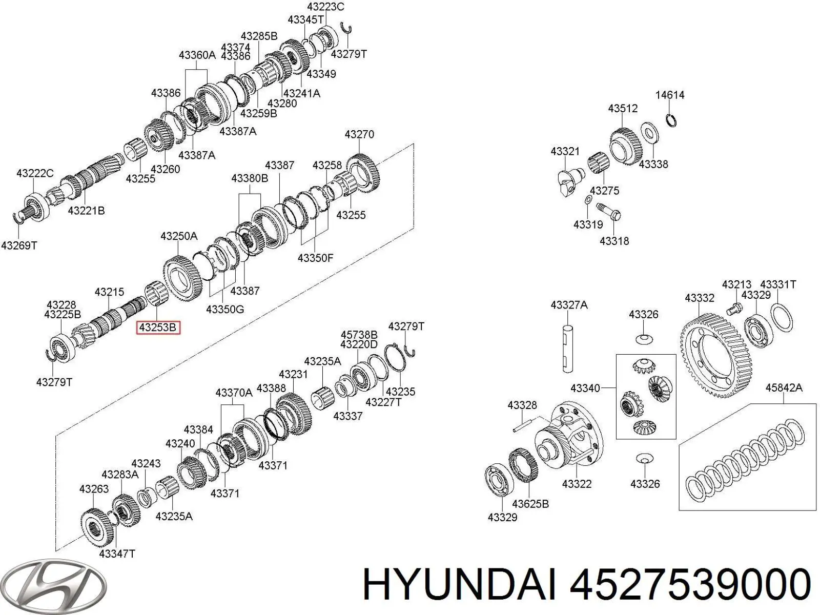  Hyundai/Kia 4527539000 preço, a partir de  