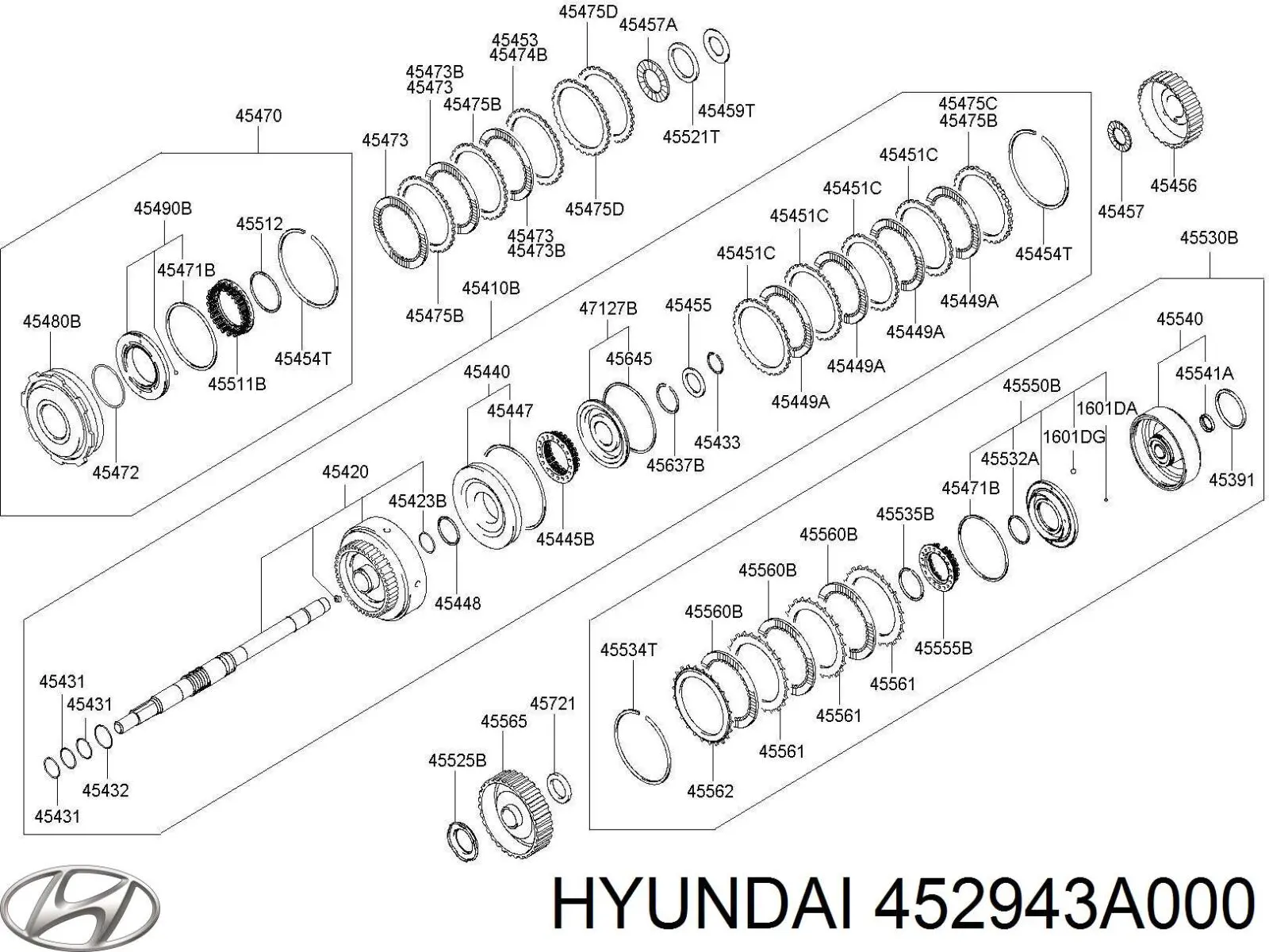 452943A000 Hyundai/Kia 